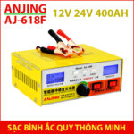 Bo sac ac quy 12v 24v 400ah AJ 618F ANJING