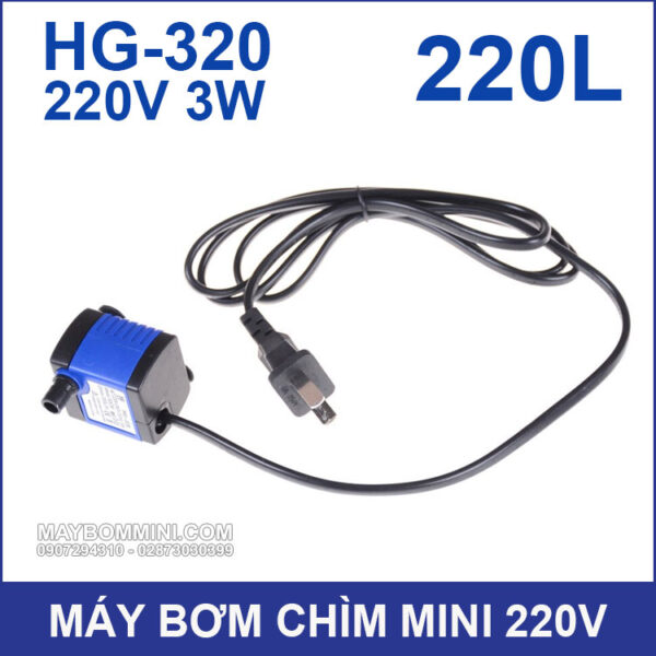 Bom nuoc mini HG 320
