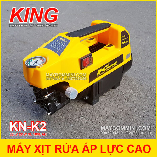 Bom nuoc mini ap luc cao 220v 2000w