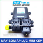Bom nuoc mini kep 12V 100W khong cong tat ap