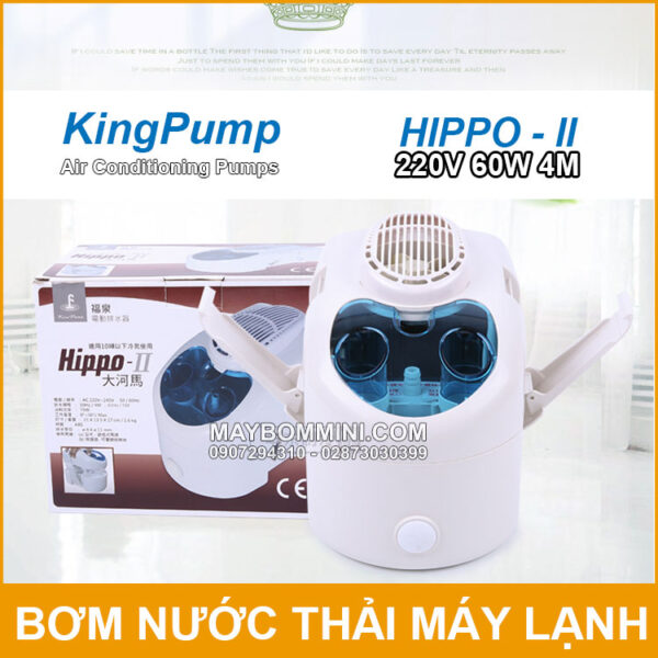 Bom nuoc thai may lanh Kingpump chinh hang