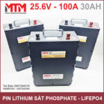 Box pin 24v 100a 30ah mtm
