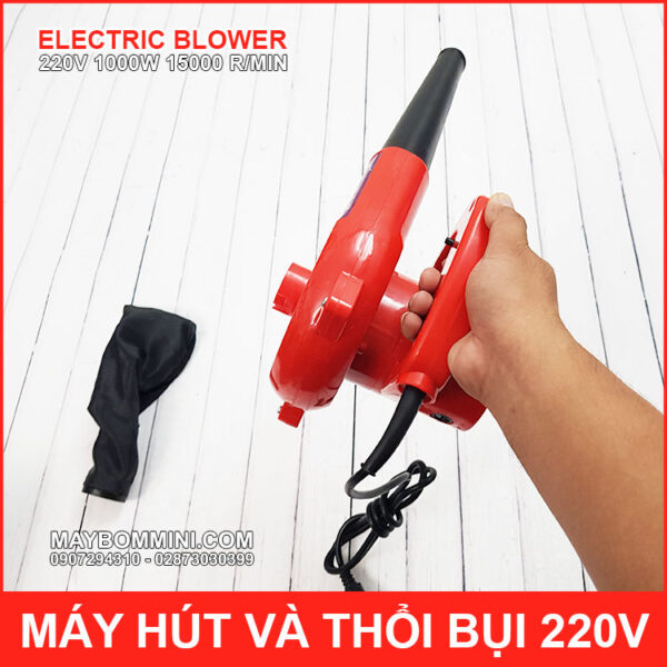 Cach su dung may hut va thoi bui cam tay