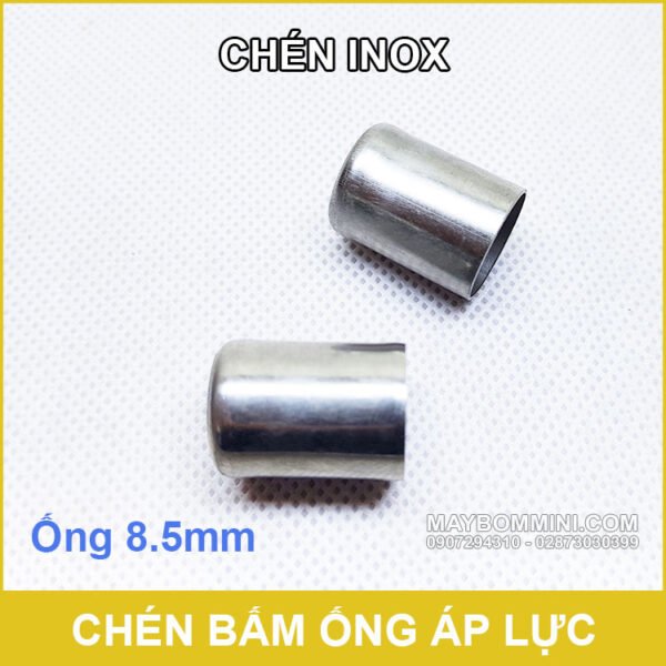 Chen inox bam ong