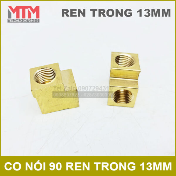 Co noi 90 ren trong 13mm dong thau