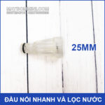 Dau noi nhanh va loc nuoc may rua xe ap luc cao