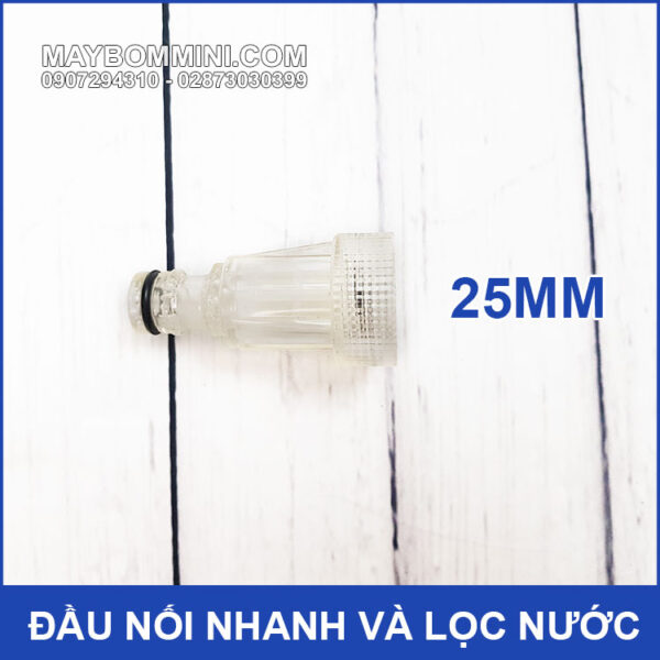 Dau noi nhanh va loc nuoc may rua xe ap luc cao