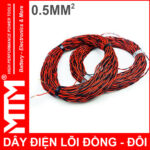 Day dien loi donng doi 05mm gia si