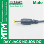 Day jack DC 250mm Duc dau jack
