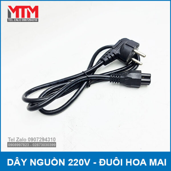 Day nguon 220V duoi hoa mai