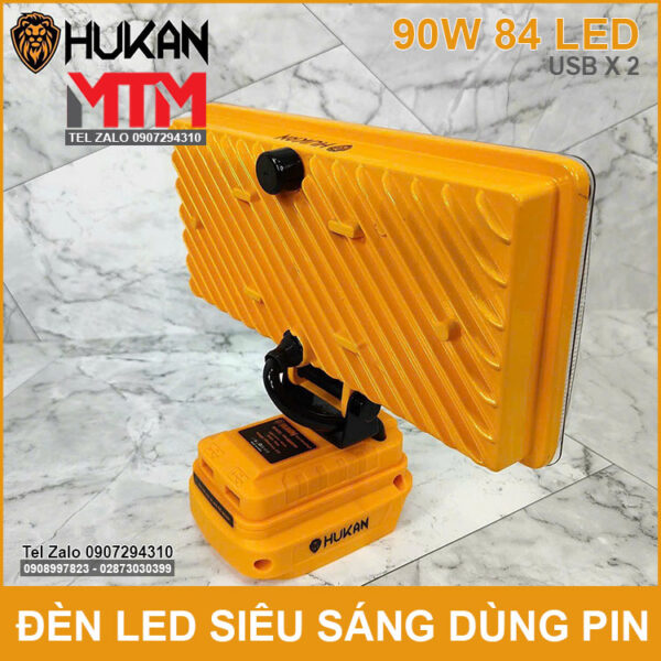 Den led sieu sang 21V 27W pin M21 Hukan HK LB4in27 mat sau