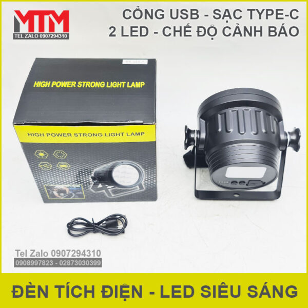 Den tich dien LED cong suat cao sieu sang BX S08 1