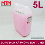 Dung dich xa phong rua xe bot tuyet 5L