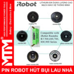 For Roomba Battery Vacuum Cleaner Battery For iRobot Roomba 500 600 700 800 900 595 620 650 780 Li ion Batteries