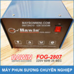 Gia may phun suong Hawin FOG 2807