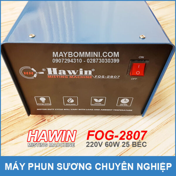 Gia may phun suong Hawin FOG 2807