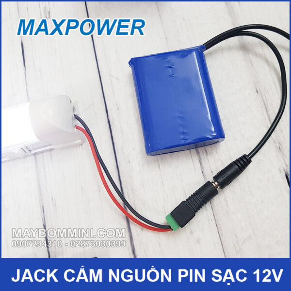 Jack dc pin 12v