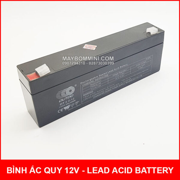 Lead acid battery 2200mah outdo