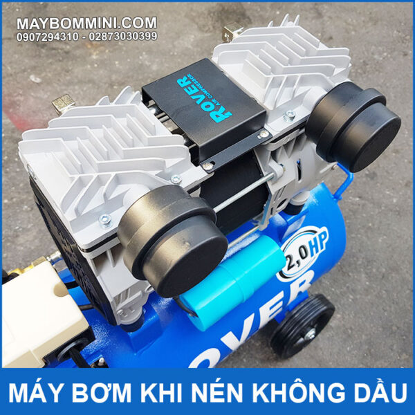 Loc khi may bom hoi khi nen khong dau ROVER