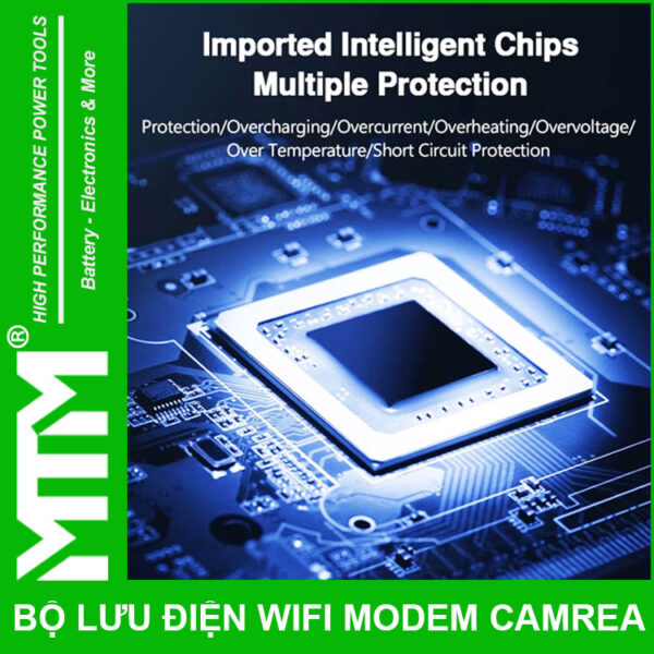 Mach bao ve nguon du phong wifi modem camera UPS USB 5V 12V 5A 60000mah led bao vont