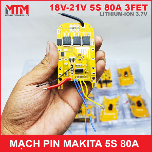 Mach bao ve pin makita 5S 80A vang loai tot