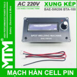 Mach han cell pin xung kep BAE 206 BTA100