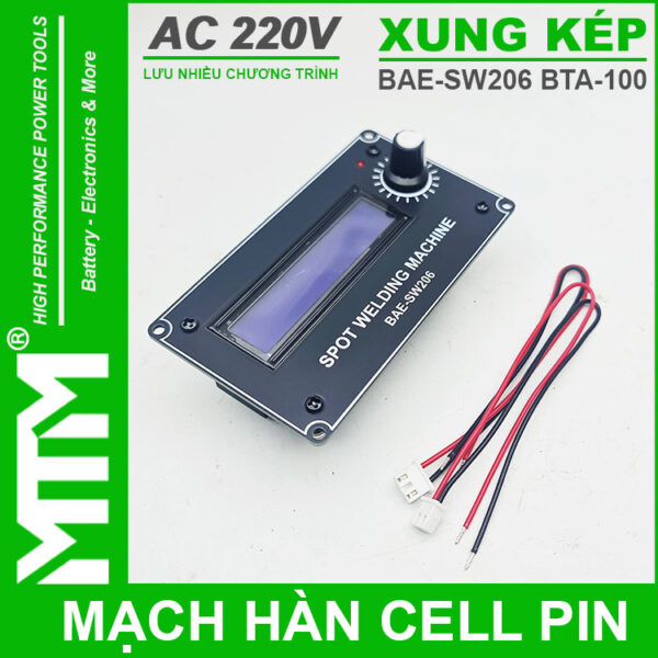 Mach han cell pin xung kep BAE 206 BTA100 Bao Anh