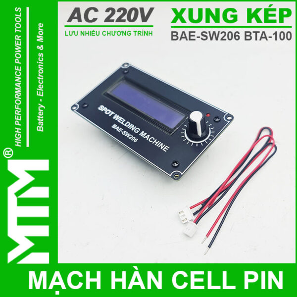Mach han cell pin xung kep BAE 206 BTA100 chinh hang