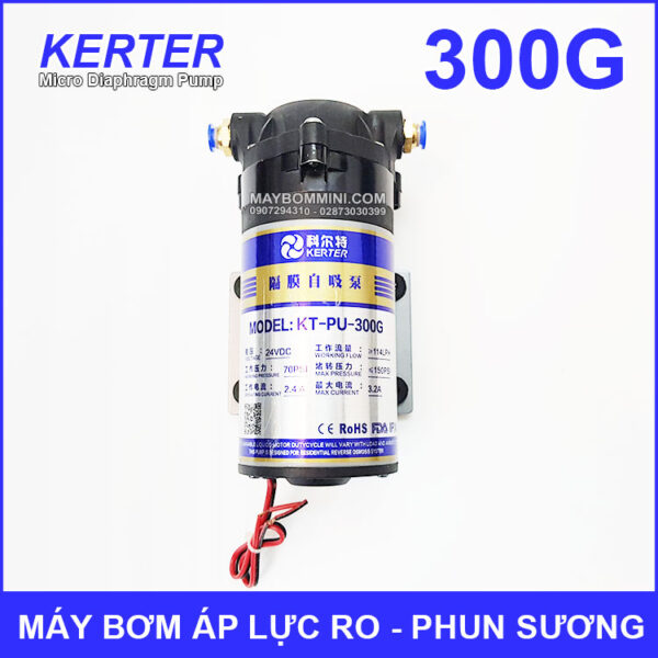 May bom ap luc 24V phun suong RO 300G