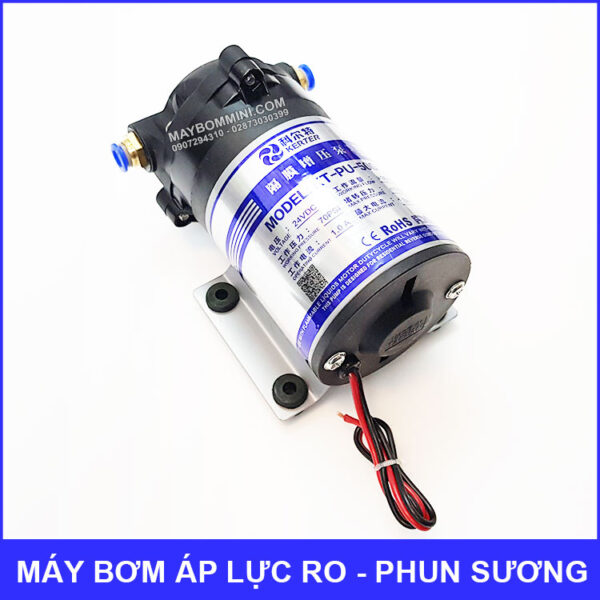 May bom ap luc 24V phun suong RO 50G gia re