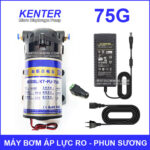 May bom ap luc 24V phun suong RO 75G kem nguon