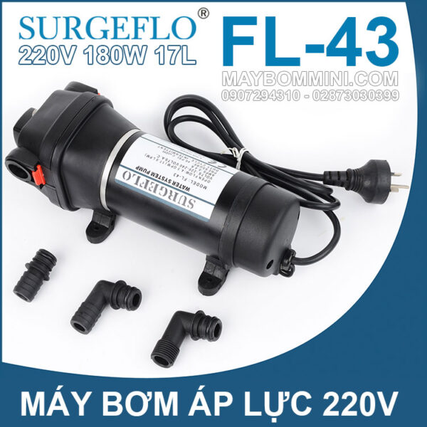 May bom ap luc FL 43 220V 180W 17L SURGEFLO