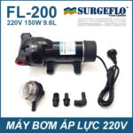 May bom ap luc SURGEFLO 220V 150W FL200