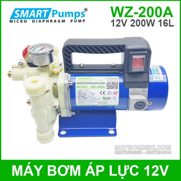 May bom ap luc cao 12V WZ 200A