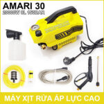 May bom ap luc cao rua xe ve sinh may lanh 1800W 120bar Amari 1
