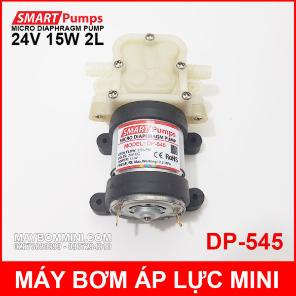 May bom ap luc mini 24V 15W 2L Smartpumps DP 545