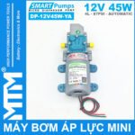 May bom ap luc mini tu dong 12V 45W 4L Smartpumps DP 12V45W YA