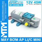 May bom ap luc mini tu dong 12V 45W 4L Smartpumps DP 12V45W YA gia tot chinh hang