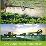 May bom ap luc phun thuoc sau trong nong nghiep