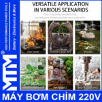 May bom chim 220V su dung