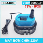 May bom chim 220v 75w 3000L