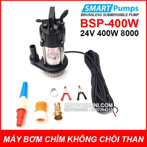 May bom chim khong choi than 24V 400W 8000L