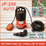 May bom chim luu luong lon 220v JP 250