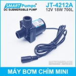 May bom chim mini 12v 18w 700l JT 4212A Smartpumps