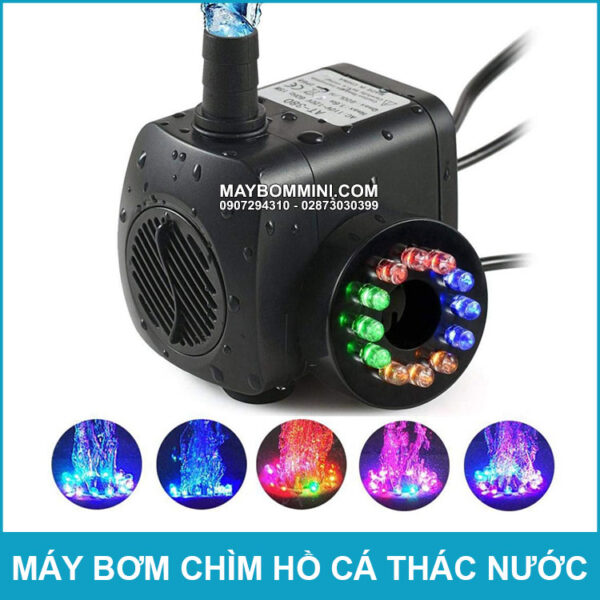 May bom co den cho ho ca hon non bo 220V