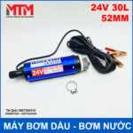 May bom dau bom chat long 24V 100W 30L 52mm
