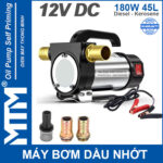May bom dau nhot 12V 180W 45L Oring MTM cao cap chinh hang gia re
