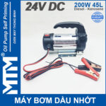May bom dau nhot 24V 200W 45L Oring MTM gia re cao cap chinh hang