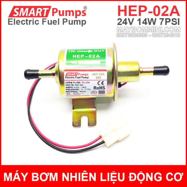 May bom dong co xang dau 24V HEP 02A Smartpumps