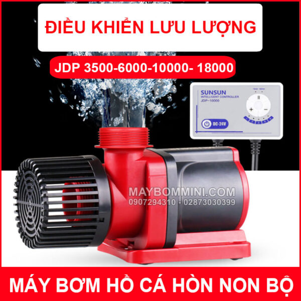 May bom ho ca dieu chinh luu luong toc do